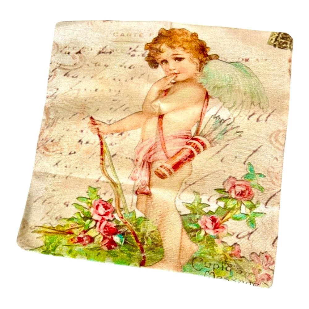 Valentine Cupid Couch Accent Pillow Cover New